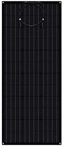 100 Watt Monocrystalline 100W 12V Flexible Solar Panel High Efficiency Mono Module for RV Camp Home Portable Marine Boat Power Generator Off Grid (Black (2Pak)) : Garden & Outdoor