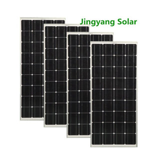 300W 400w 200w 100w Glass Plate Solar Panel Rigid Panels Monocrystalline Solar Cell 12V 24V Solar Battery Charger For Home Roof